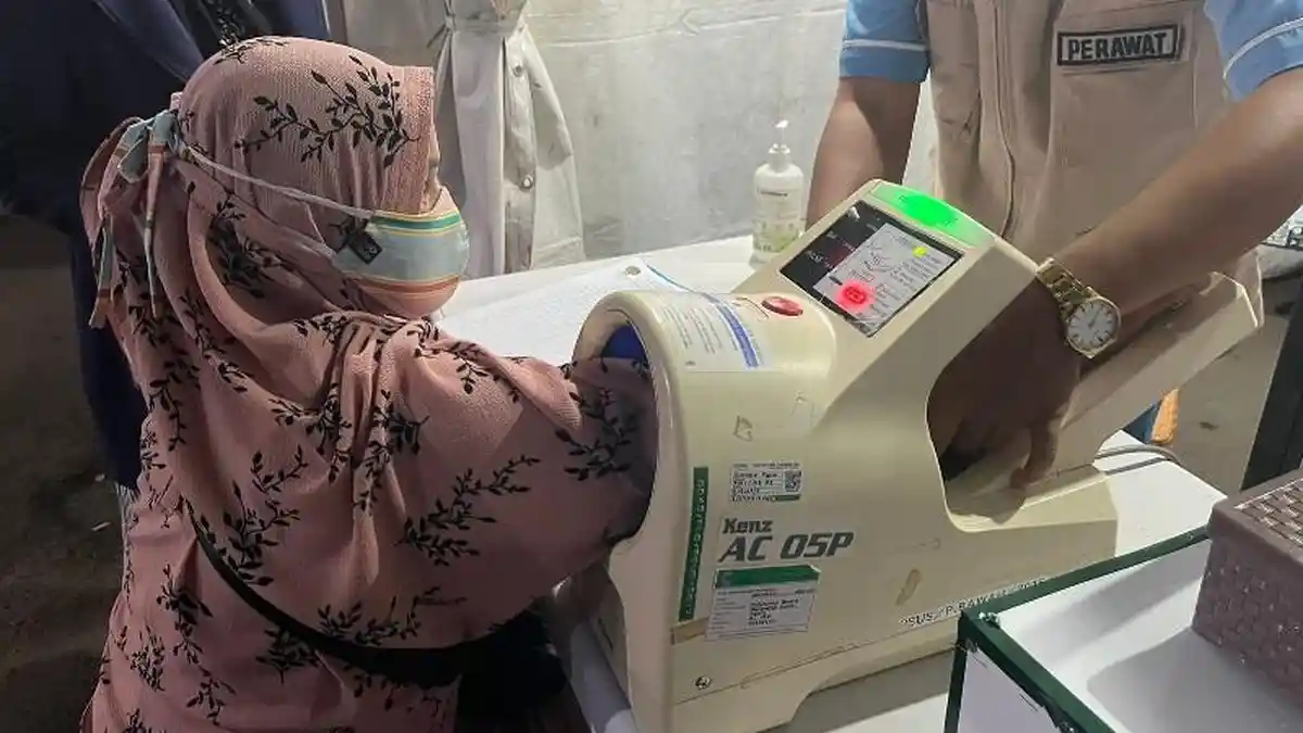 Stan RS Urip Sumoharjo Buka Layanan Cek Tensi Digital Gratis di Bandar Lampung Expo