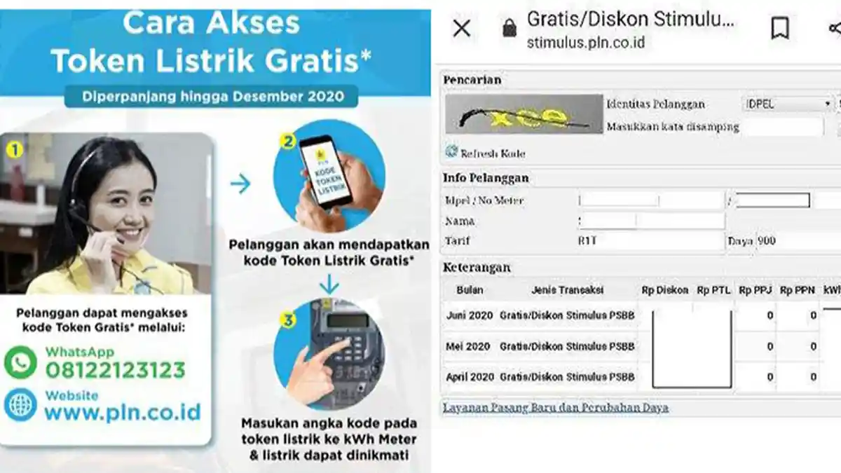 Login www.pln.co.id, Begini Cara Dapat Token Listrik Gratis Oktober Via Website & Chat WhatsApp PLN