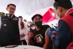 Ridwan Kamil Sapa Pemudik dan Petugas Pengamanan Mudik Lebaran 2022