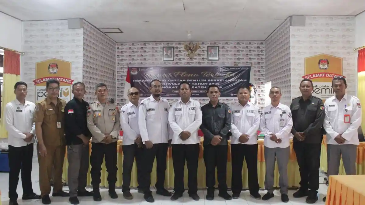 KPU Sikka Tetapkan 254.828 Pemilih Berkelanjutan 