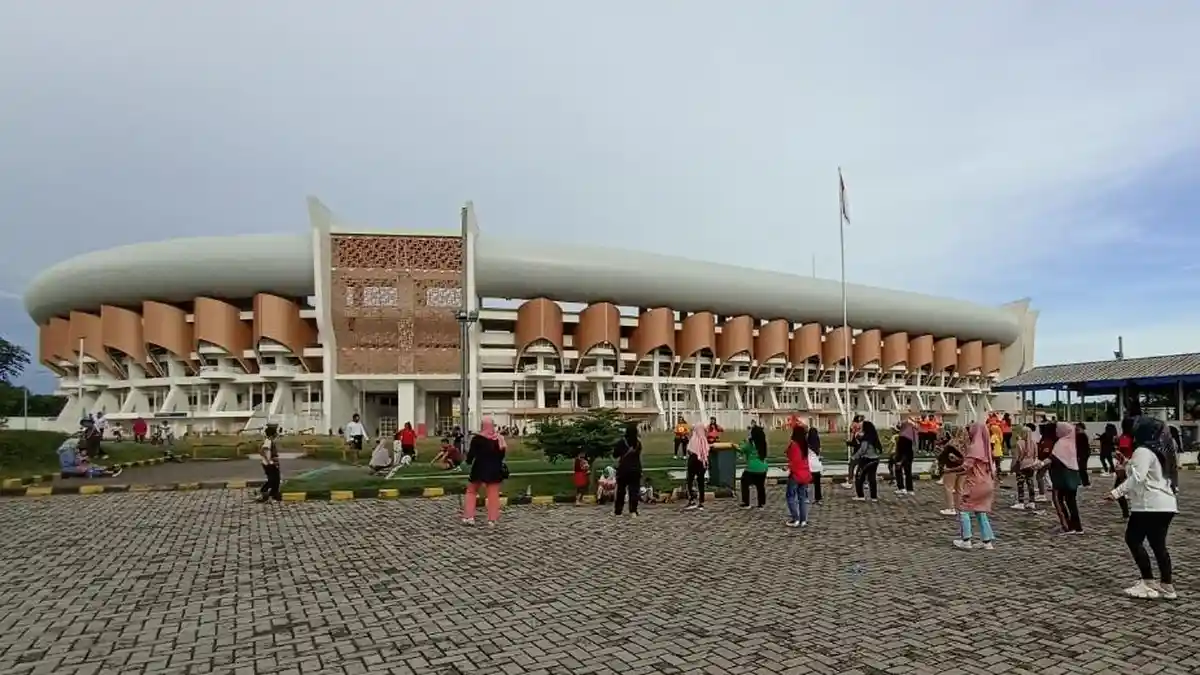 Telan Anggaran Rp 2 M, Begini Kondisi Terkini Stadion Internasional Banten Pasca Dibangun