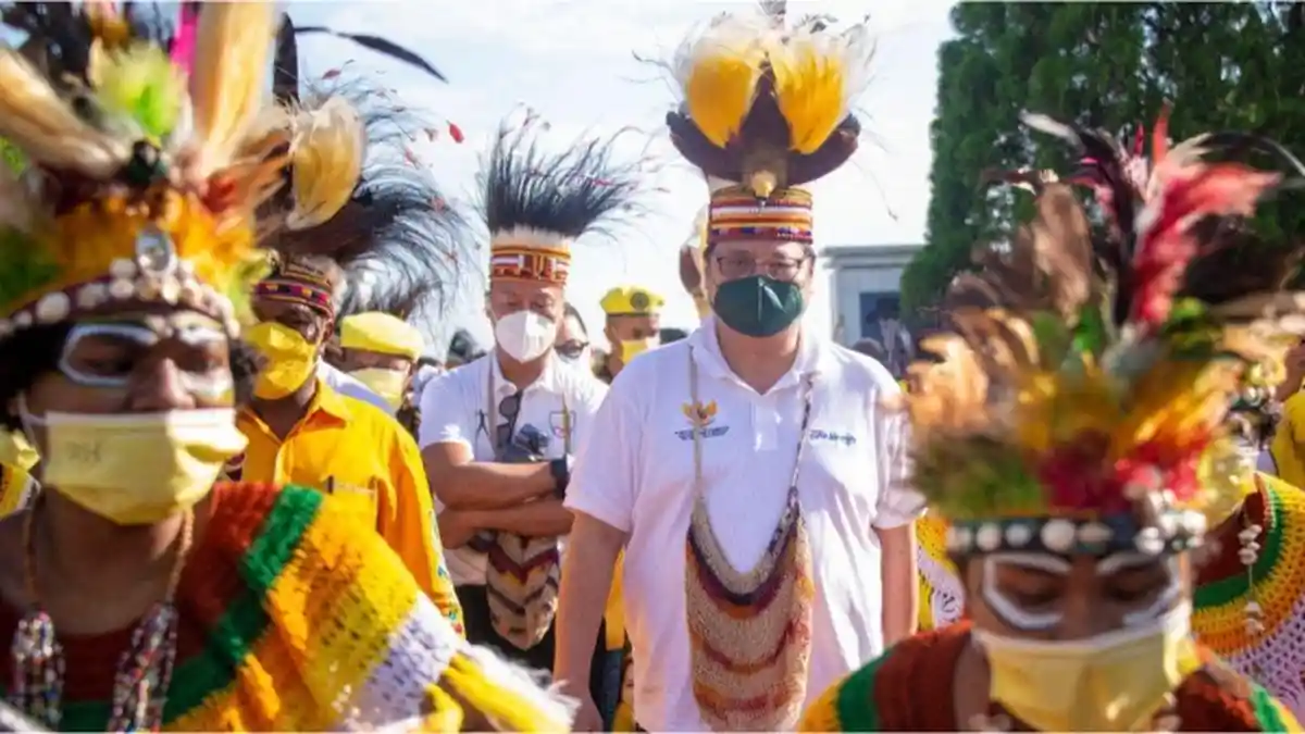 Menko Airlangga Tinjau Langsung Kesiapan Venue Utama dan Prokes PON XX  Papua