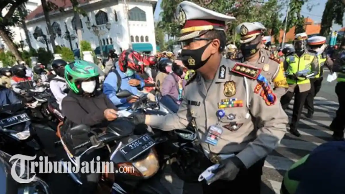 Jelang Berakhirnya Operasi Patuh Semeru 2020, Jumlah Pelanggaran Lalu Lintas Turun Drastis