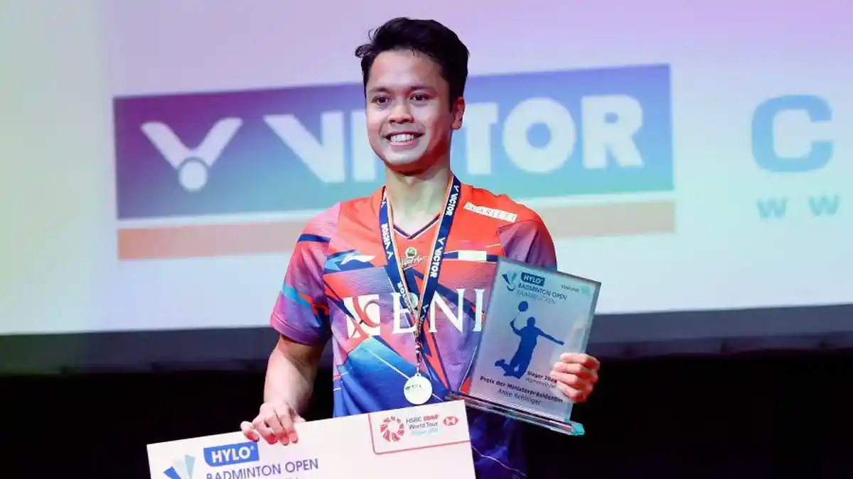 Hylo Open 2022: Anthony Sinisuka Ginting Bicara Soal Partai Final Di Hylo Open