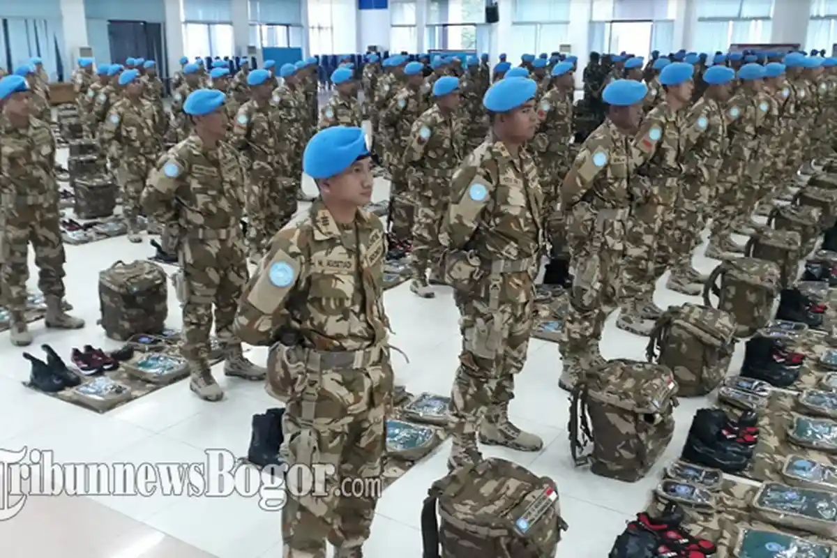 175 Prajurit Pasukan Perdamaian TNI Segera Diberangkatkan ke Kongo