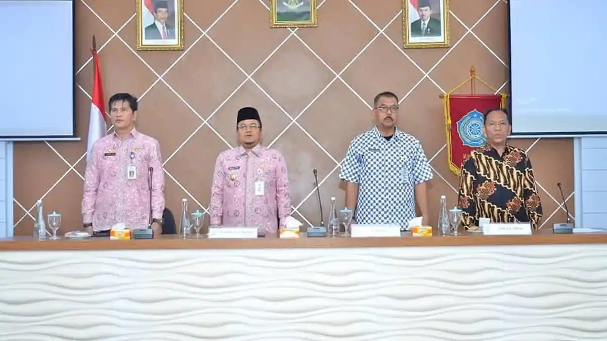 Maulana Buka Rakor Ekonomi, Bahas Sinergisitas Pemkot Jambi dan Pemprov Jambi