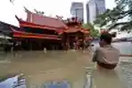 Vihara Amurva Bhumi Terendam Banjir