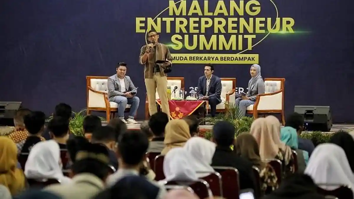 Bangkitkan Ekonomi, Sandiaga Uno Dorong Pelajar Jadi Entrepreneur