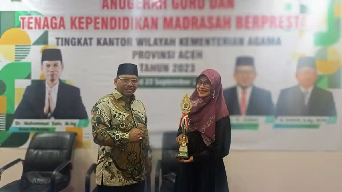 Siti Aminah Terpilih Sebagai Pustakawan Berprestasi Kemenag Aceh