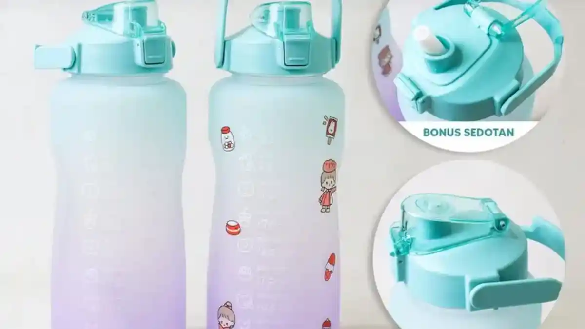 6 Keunggulan Botol Minum Serbaguna Harga Rp 65 Ribuan