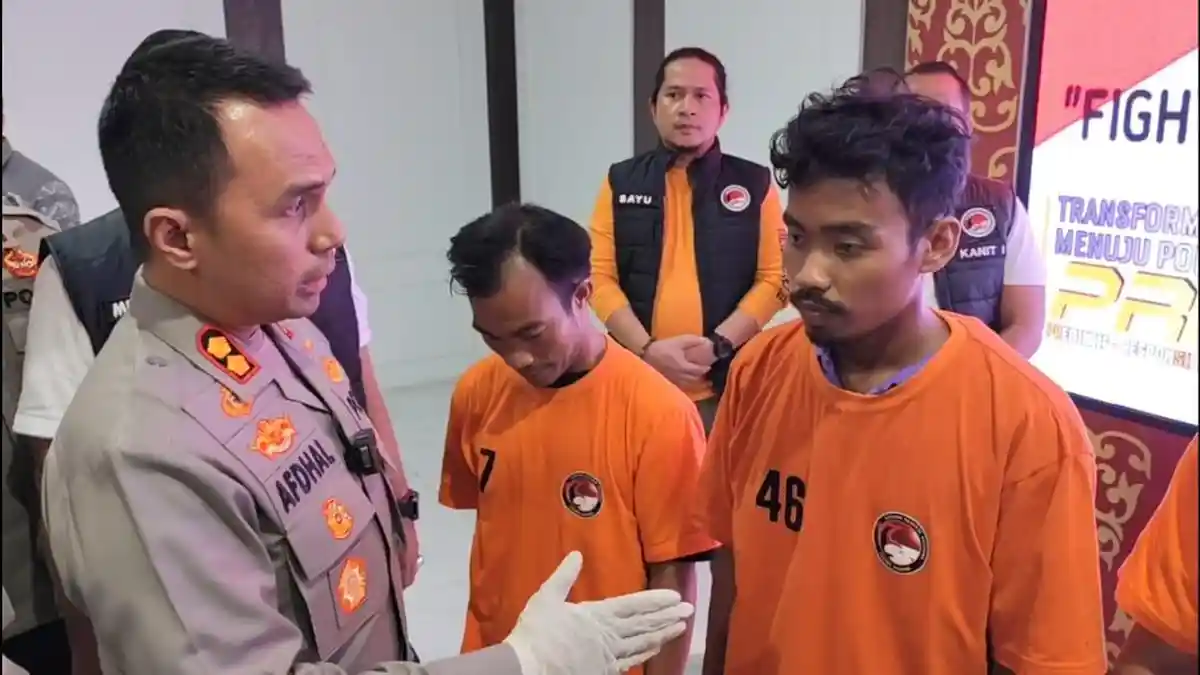 Sempat Kejar-kejaran, Polres Asahan Amankan Tiga Kurir Beserta 10 Kg Sabu