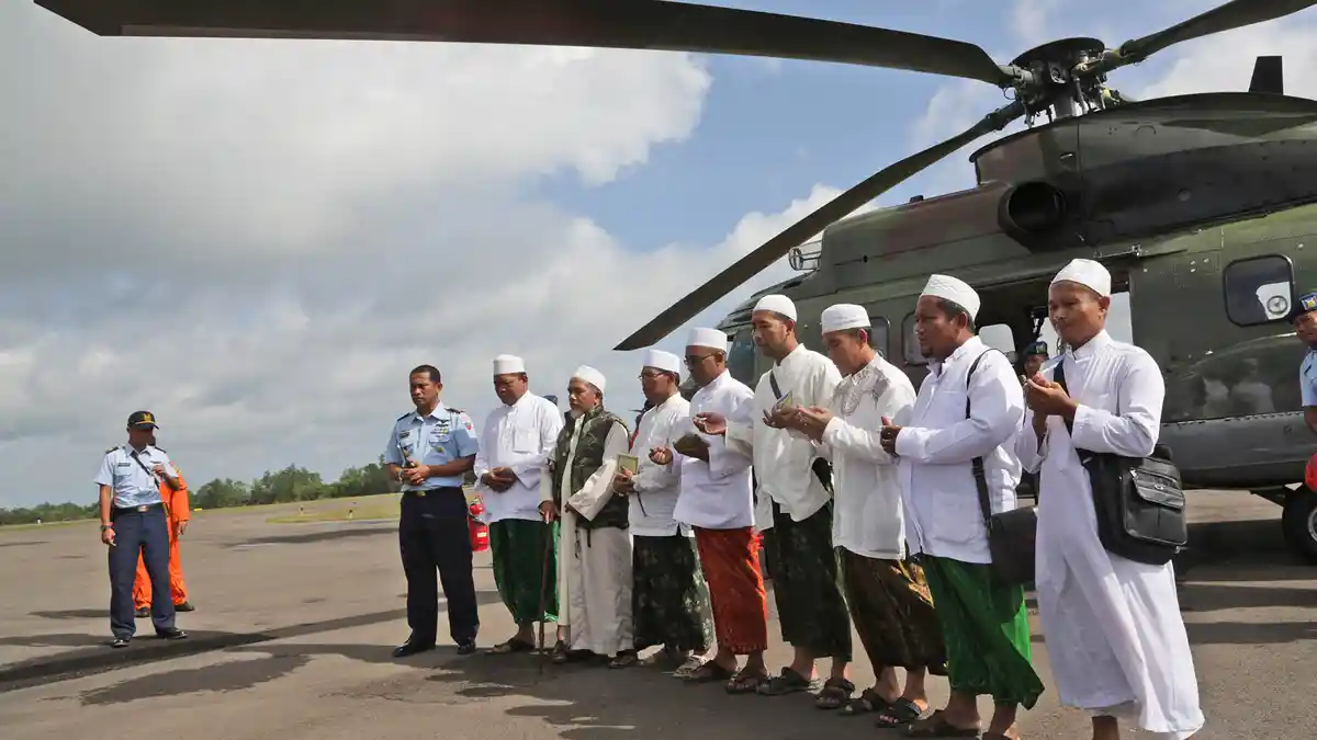 Empat Menteri Tinjau Proses Pencarian ke Pangkalan Bun