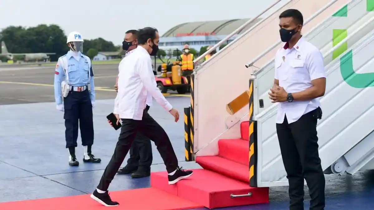 Presiden Jokowi Bertolak Menuju DIY untuk Kunjungan Kerja