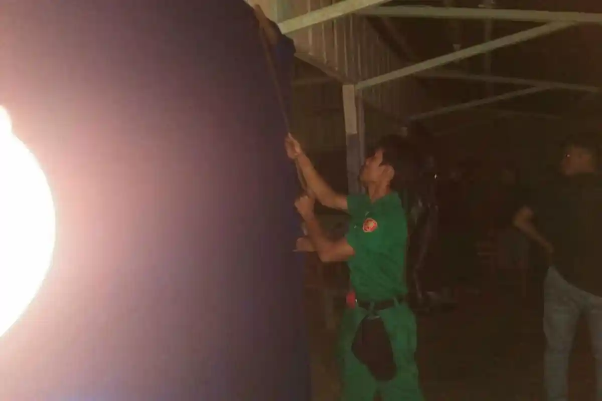 Kepala Desa Senyubuk Bongkar Warung yang Diduga Sediakan Minol