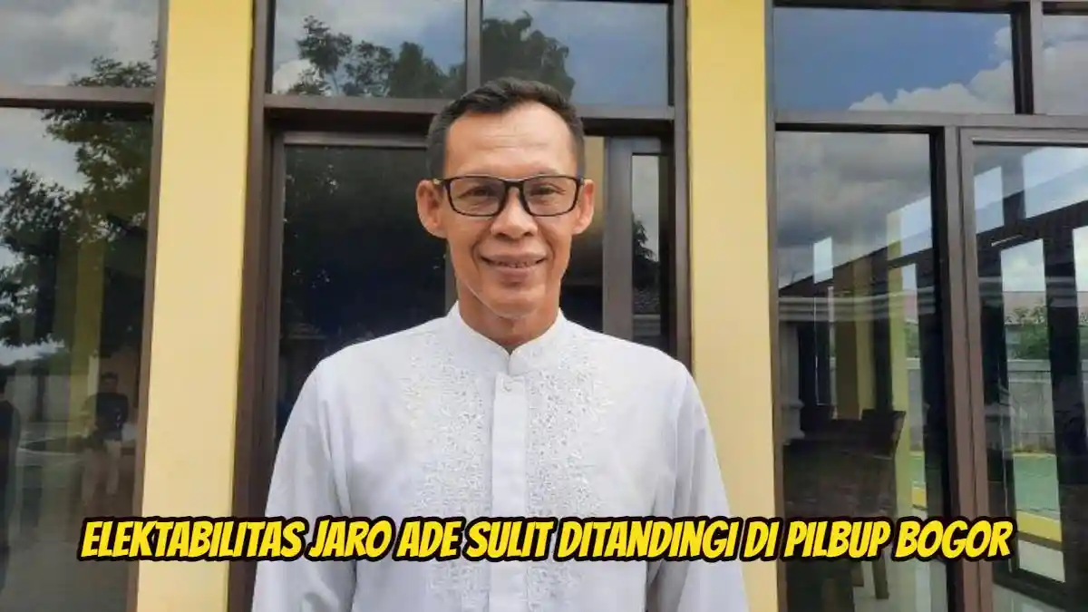 4 Hasil Survei Terbaru Pilbup Bogor 2024, Elektabilitas Jaro Ade Mengejutkan, Sulit Ditandingi