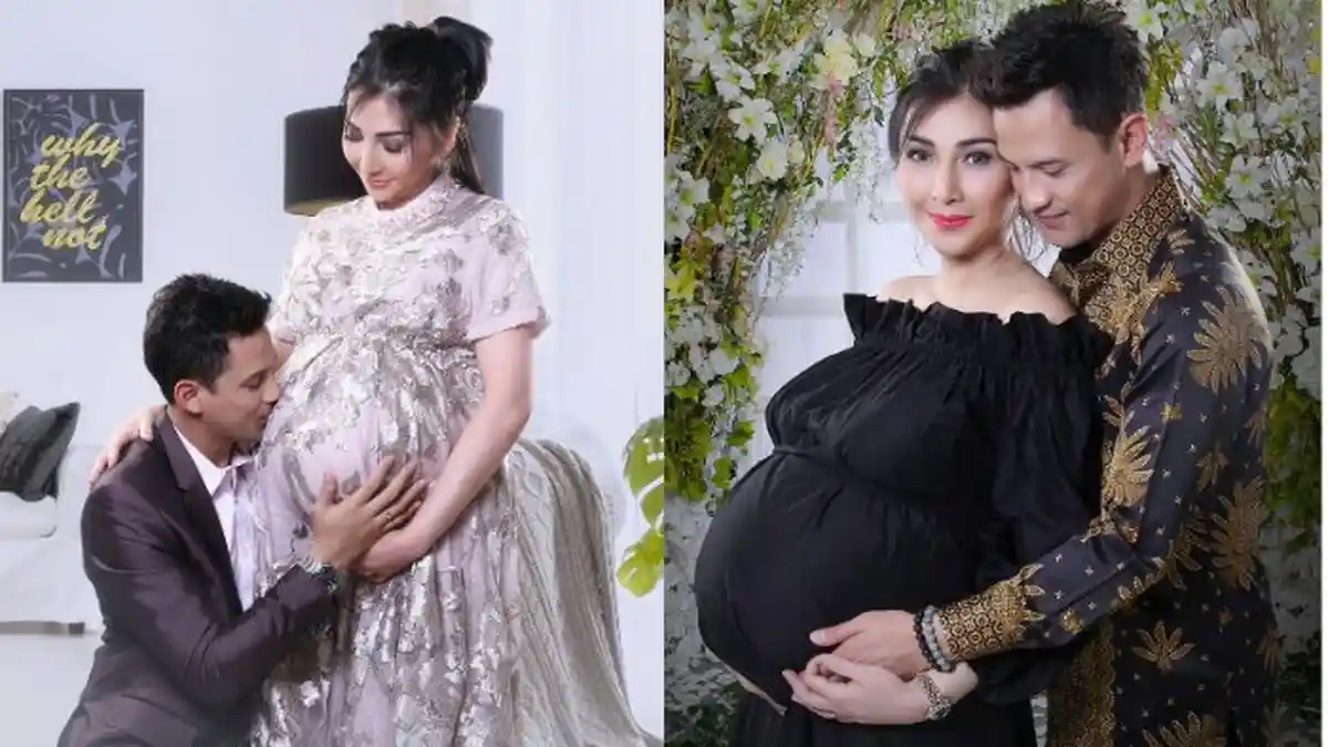 Simpel tapi Romantis, Ini 7 Potret Maternity Poto Milik Lucky Perdana dan sang Istri