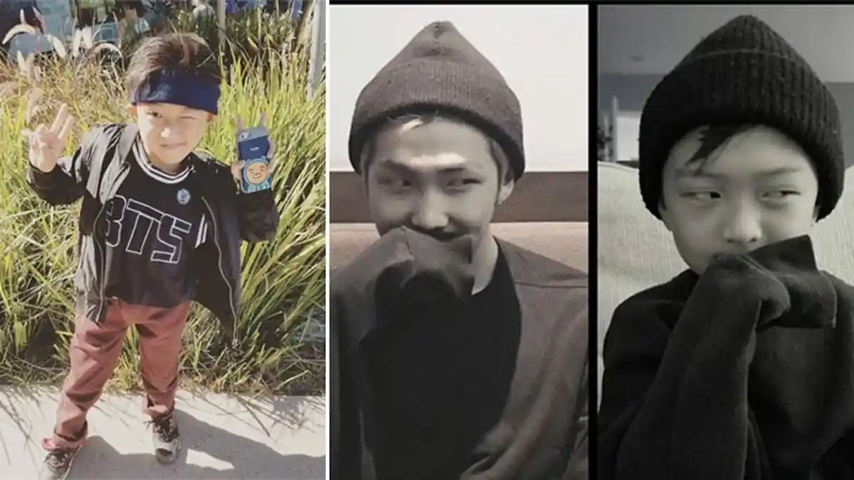 MiniMonster - Si Kecil Jacob Enano yang Bikin Gemes Dengan Berdandan Ala Rap Monster BTS, Miripkah?