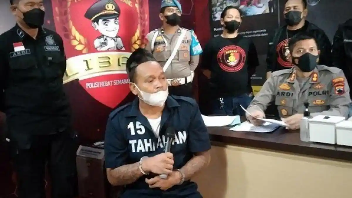 Pembacok 2 Warga Karangnias Kota Semarang Ditangkap, Satu Masih Buron