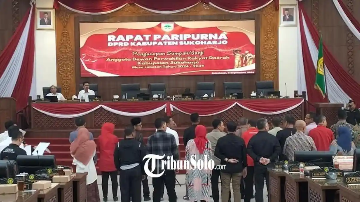 Gladi Resik Jelang Pelantikan 45 Caleg Terpilih DPRD Sukoharjo, 3 Orang Mengundurkan Diri