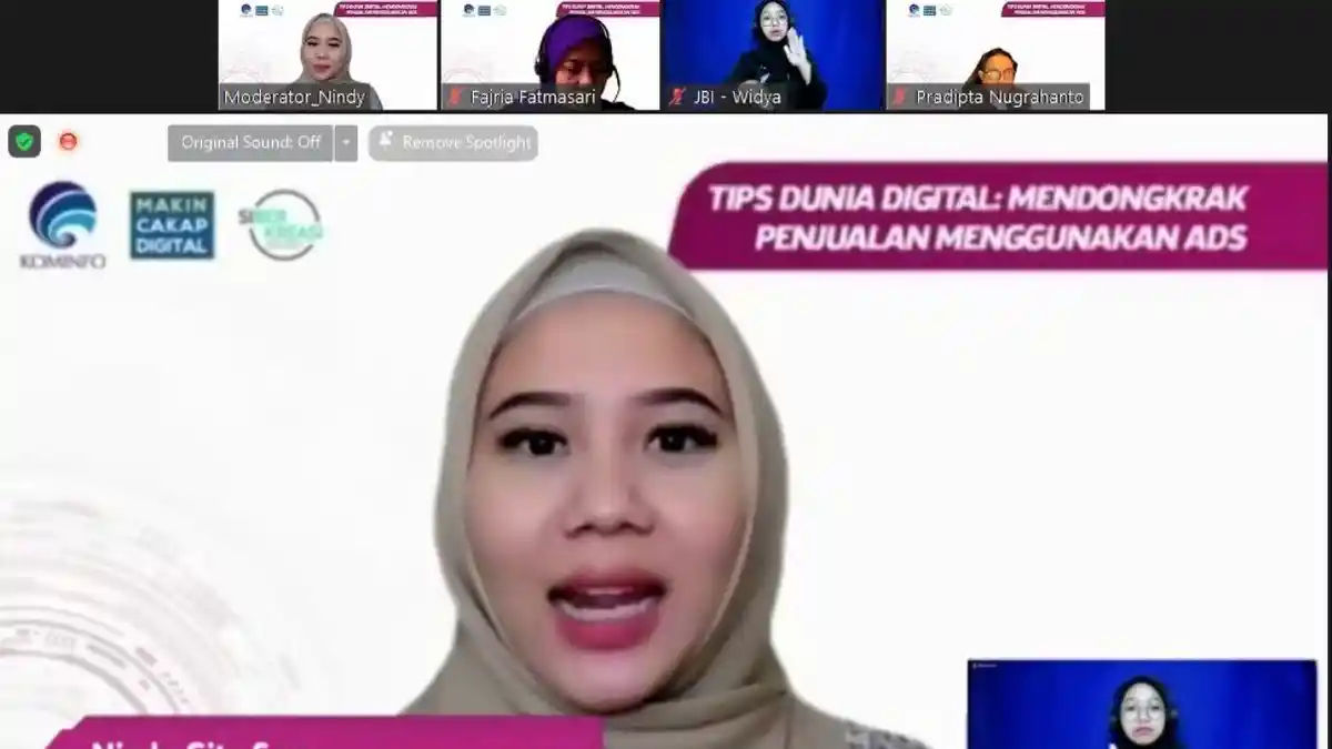 Program 'Indonesia Makin Cakap Digital 2022' Bertujuan Membangun Wawasan Dan Pengetahuan 