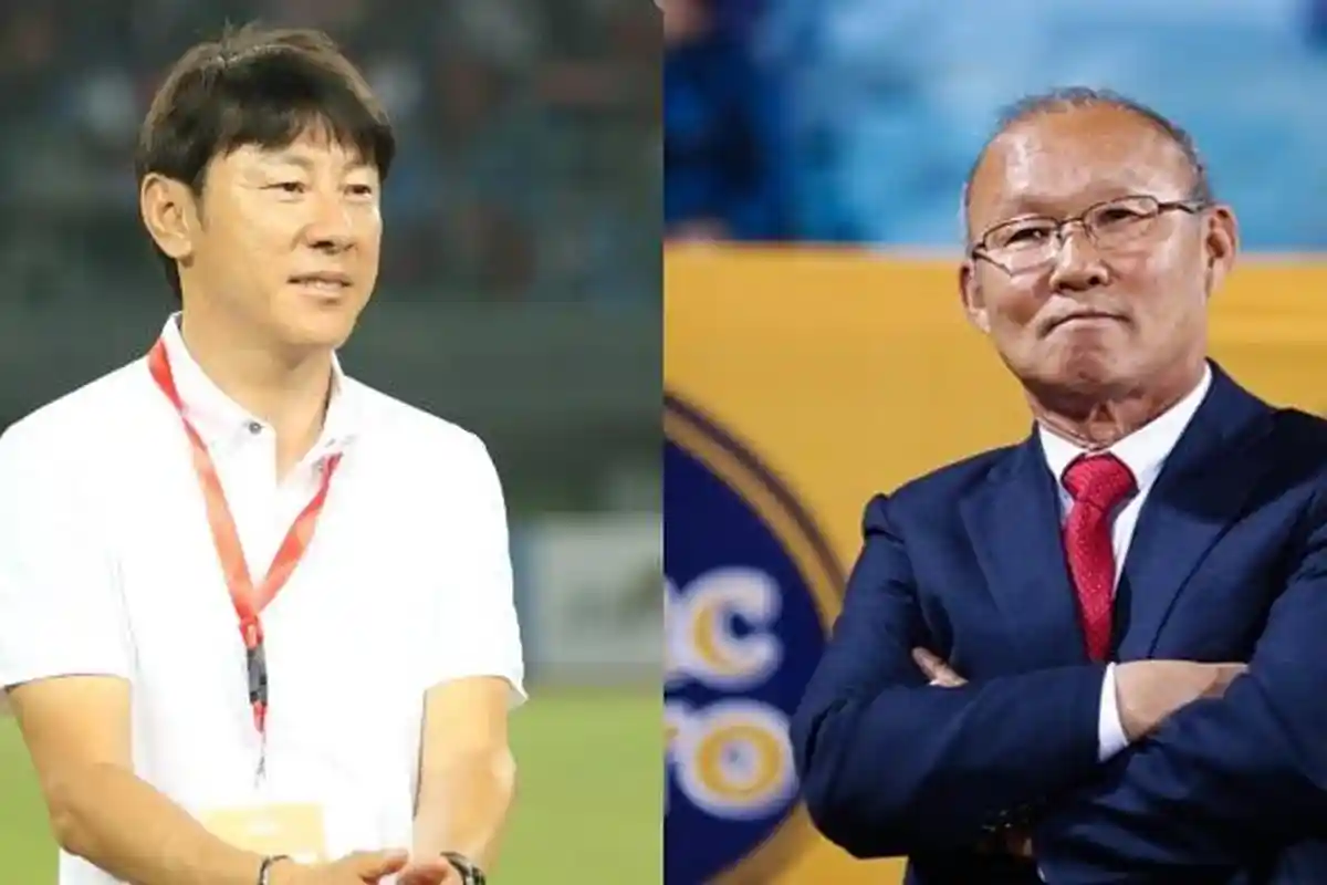 Kesamaan Shin Tae-yong dan Park Hang-seo Tangani Timnas Indonesia dan Vietnam di Piala AFF 2022