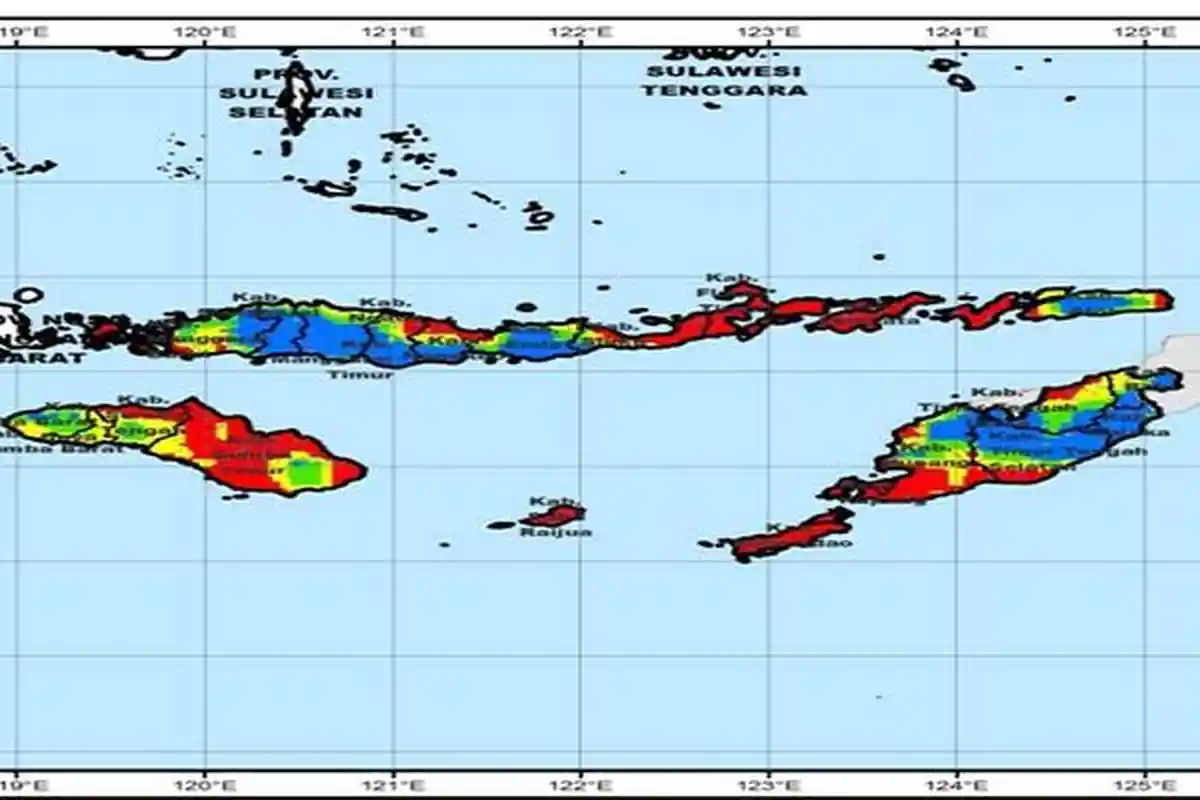 Prakiraan BMKG Wilayah Manggarai dan Manggarai Timur, Hari Ini Berpotensi Cerah Berawan