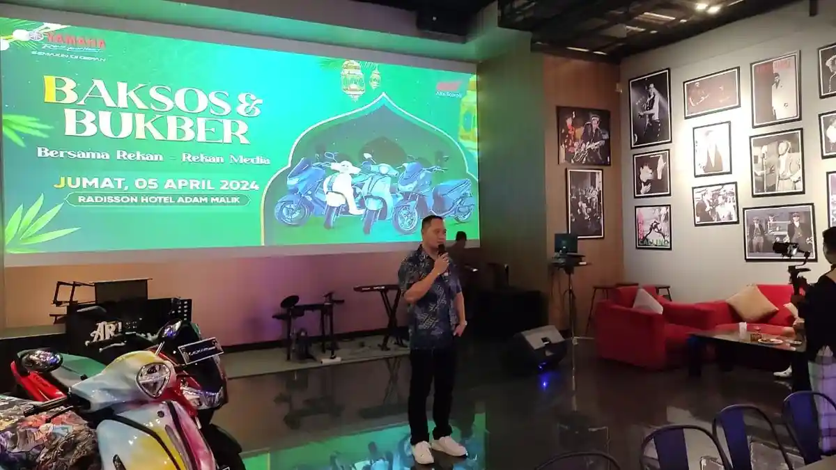 Yamaha Alfa Scorpi Medan Adakan Buka Bersama, Undang Media dan KOL