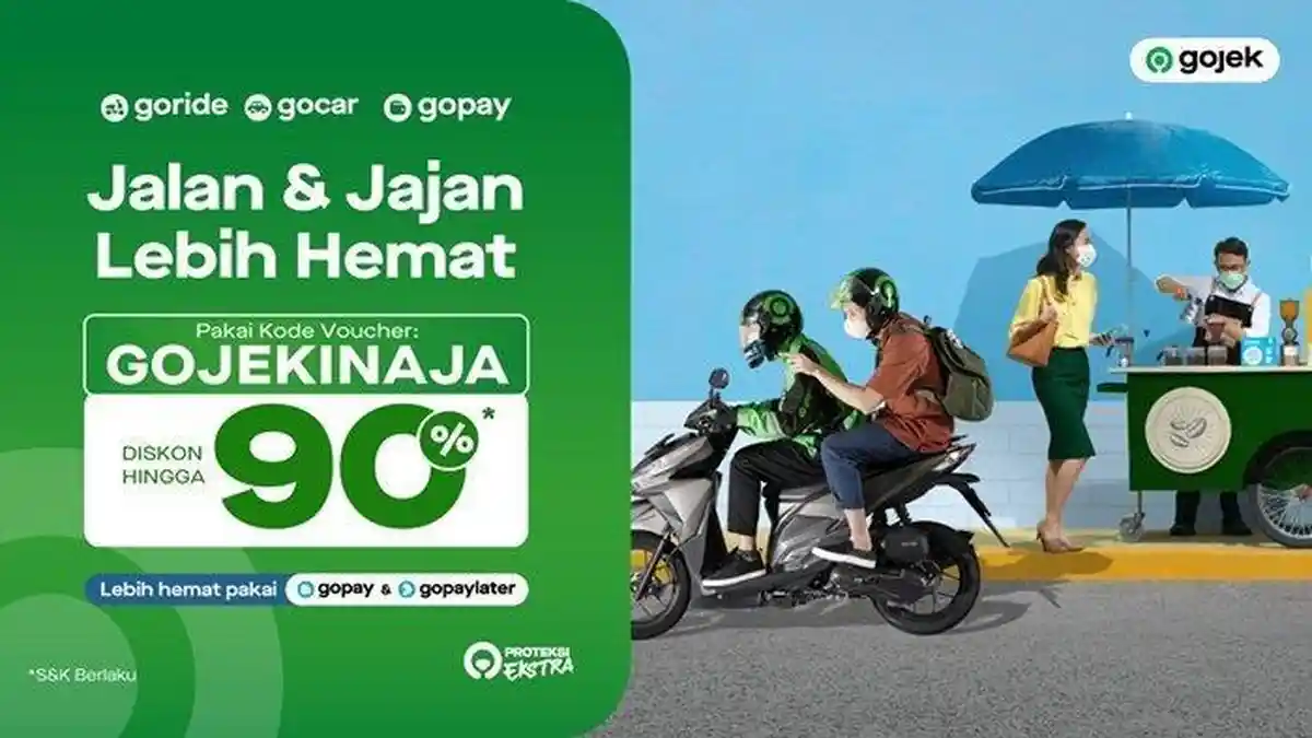 11 Kode Promo Gojek Hari Ini 2 April 2023 Spesial Ramadhan GoFod Ada Cashback,GoRide GoCar 90 Persen
