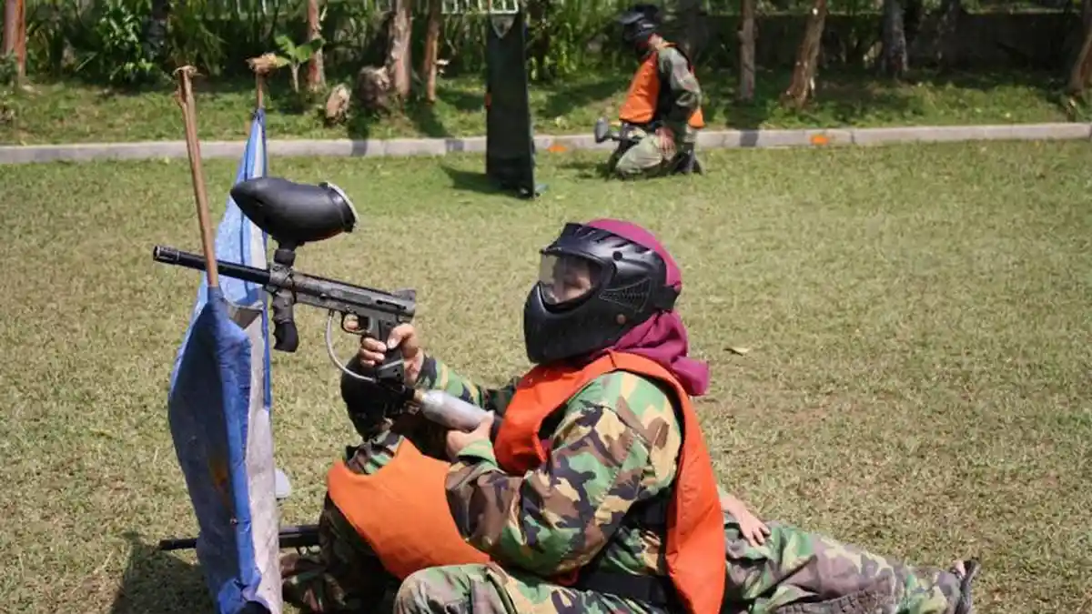 Serunya Main Paintball, Harga Termurahnya Rp 175 Ribu Sudah Termasuk Makan Siang