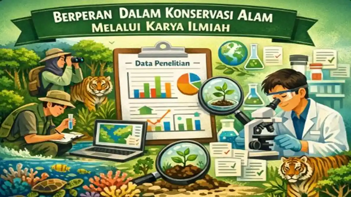 Ringkasan Materi dan Soal HOTS Bab 6 Berperan dalam Konservasi Alam Indonesia Melalui Karya Ilmiah