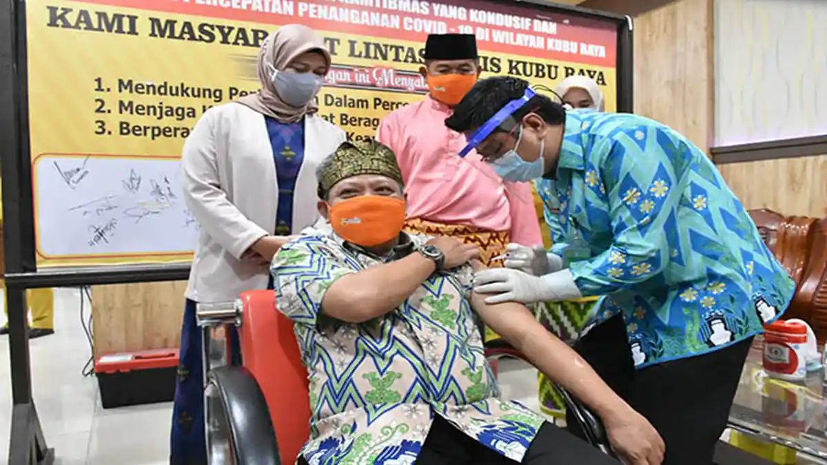 Bupati Muda Nilai Pemberian Vaksinasi Mempercepat Kekebalan Imun Suatu Kelompok