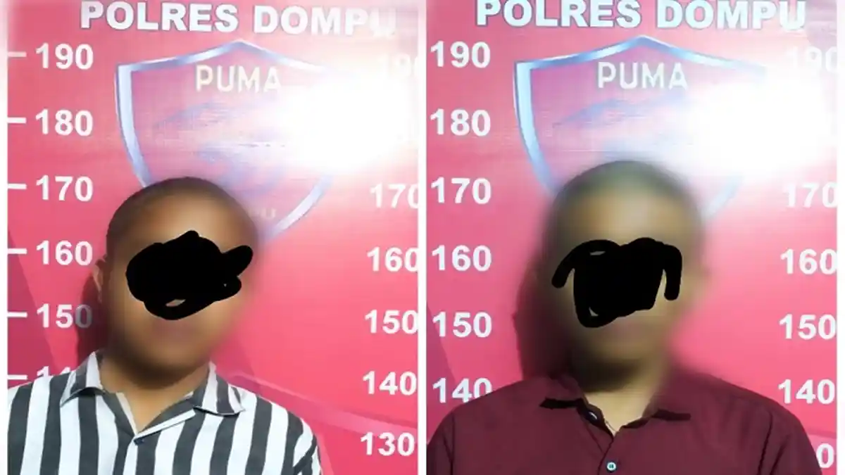 Marak Aksi Pembacokan, Polres Dompu Tangkap 2 Pemuda Bawa Sajam