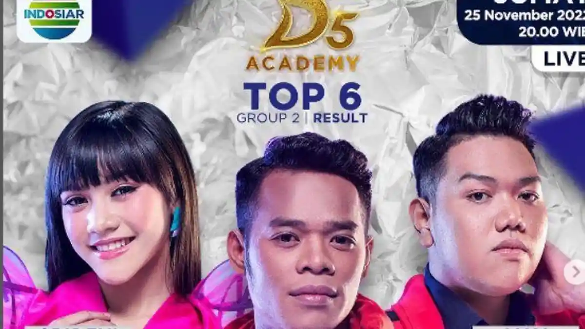 Hasil D Academy 5 Tadi Malam Babak Top 6 Grup 2 Result Show: Peserta Asal Tanjung Balai Tersingkir