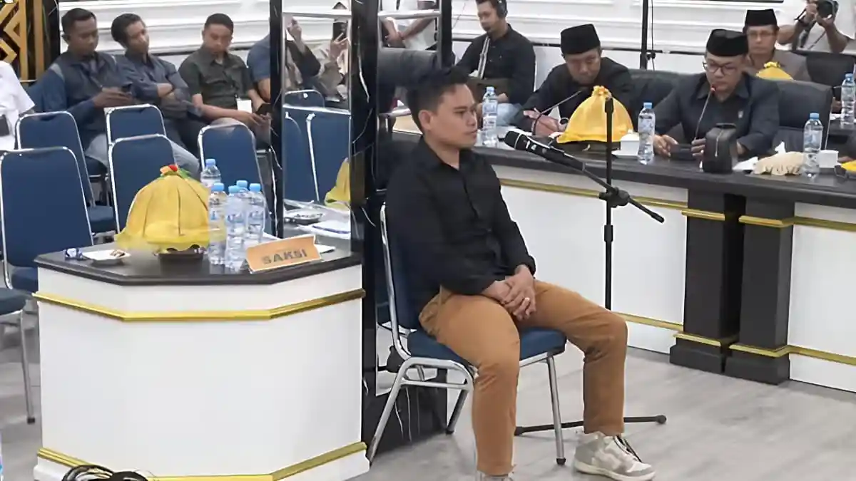 Saharuddin Akui Dana Pengadaan Seragam Sekolah Gratis Gowa Masuk ke Rekening Basri Kajang - Tribun-timur.com