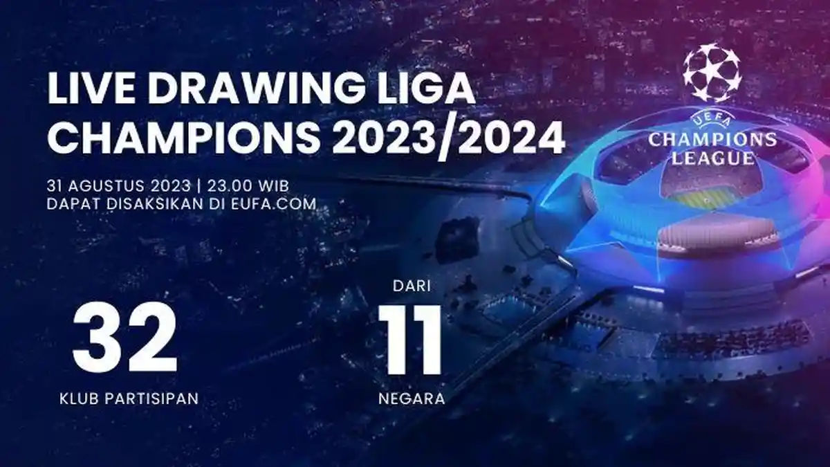 Hasil Drawing Liga Champions Fase Grup 2023 Pantau Disini