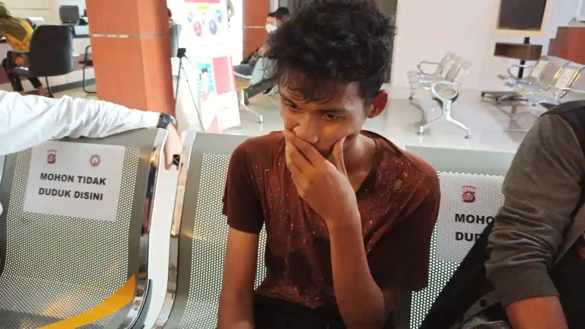 Dipancing Pakai Perempuan, Penipu Dalam Jual Beli Online di Palembang Babak Belur Dimassa