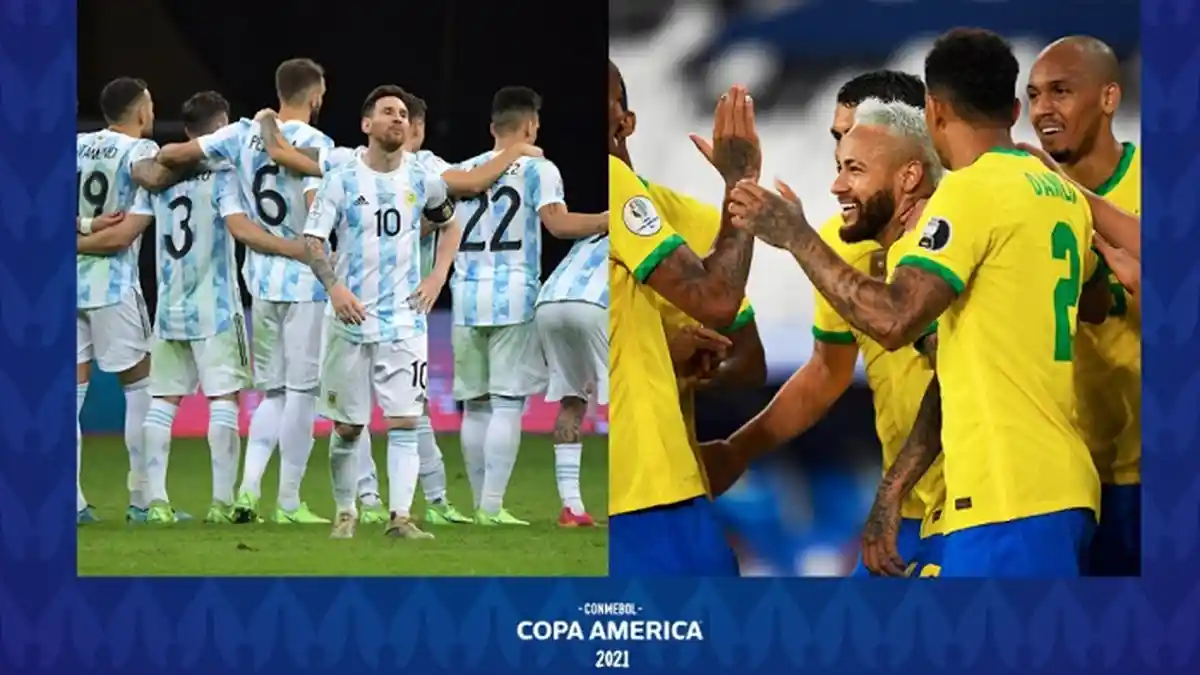 Live Streaming TV Online Brazil vs Argentiina, Susunan Pemain Neymar dan Messi On Fire Laga Seru!