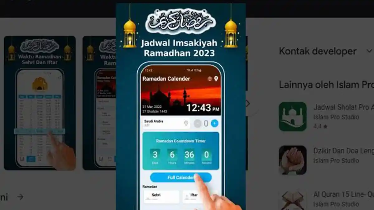 3 Aplikasi Pengingat Jadwal Imsakiyah dan Jadwal Buka Puasa, Lengkap Beserta Link Download