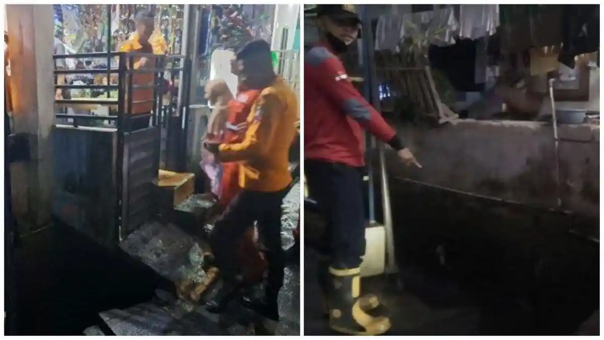 Balita di Bogor Terseret Arus Selokan 500 Meter, Mayatnya Ditemukan Tersangkut Keramba