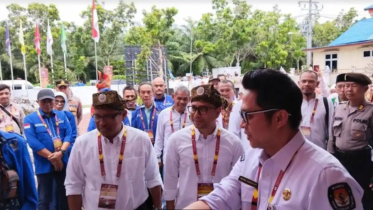 Sofyan Nasution dan Junaidi Parapat Pendaftar Kedua di KPU Deli Serdang