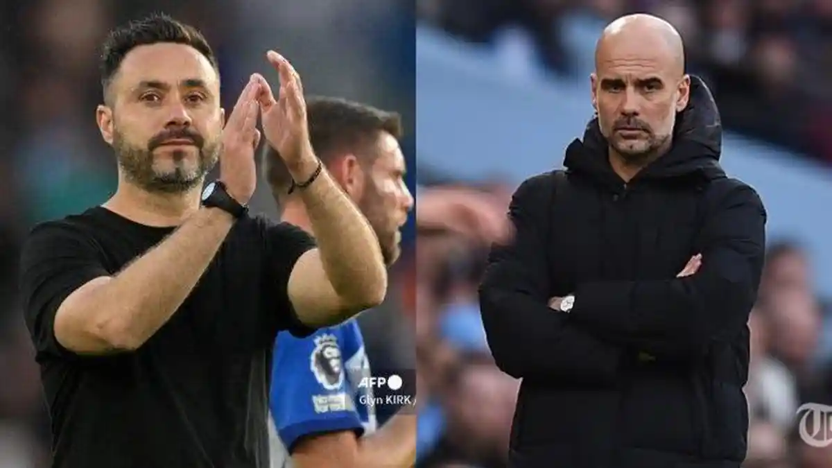 Prediksi Skor Man City vs Brighton, Rekor The Citizens dan Pep Guardiola Dipertaruhkan