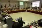 Husni Kamil Manik Memimpin Rakor Pemilu 2014