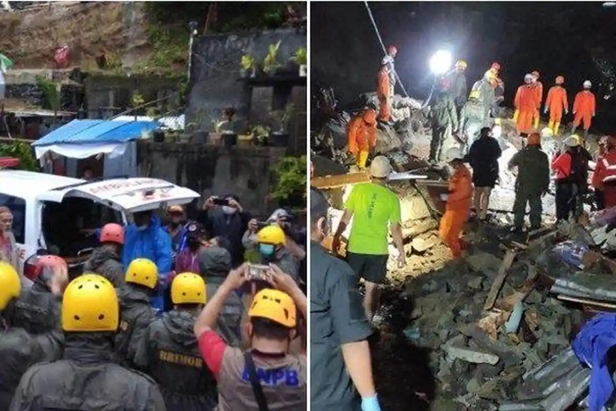 Manado Berduka! Bencana Tanah Longsor dan Banjir Tewaskan 5 Orang, 1 Masih Dalam Pencarian