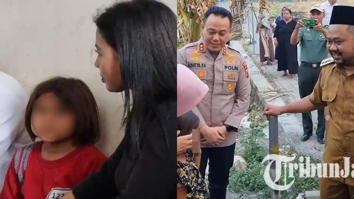 Polda Jatim Bantu Polres Gresik Tangani Siswi SD yang Buta Dicolok Tusuk Bakso