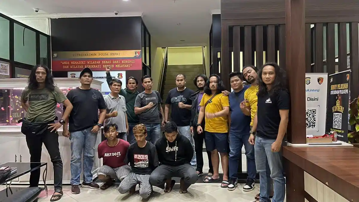 3 Pemuda di Batam Terlibat Kejahatan Curas, Ditangkap Polisi di Tempat Kos