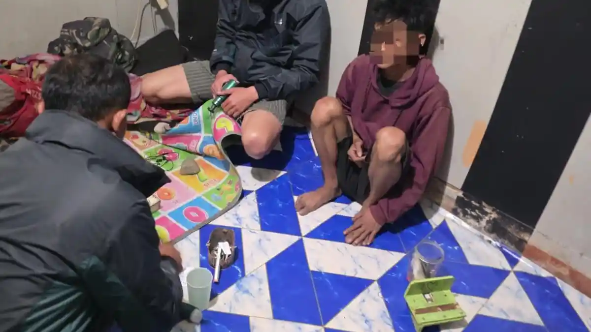Lima Pemuda Ini Ditangkap di Wamena, Terlilit Peredaran Sabu