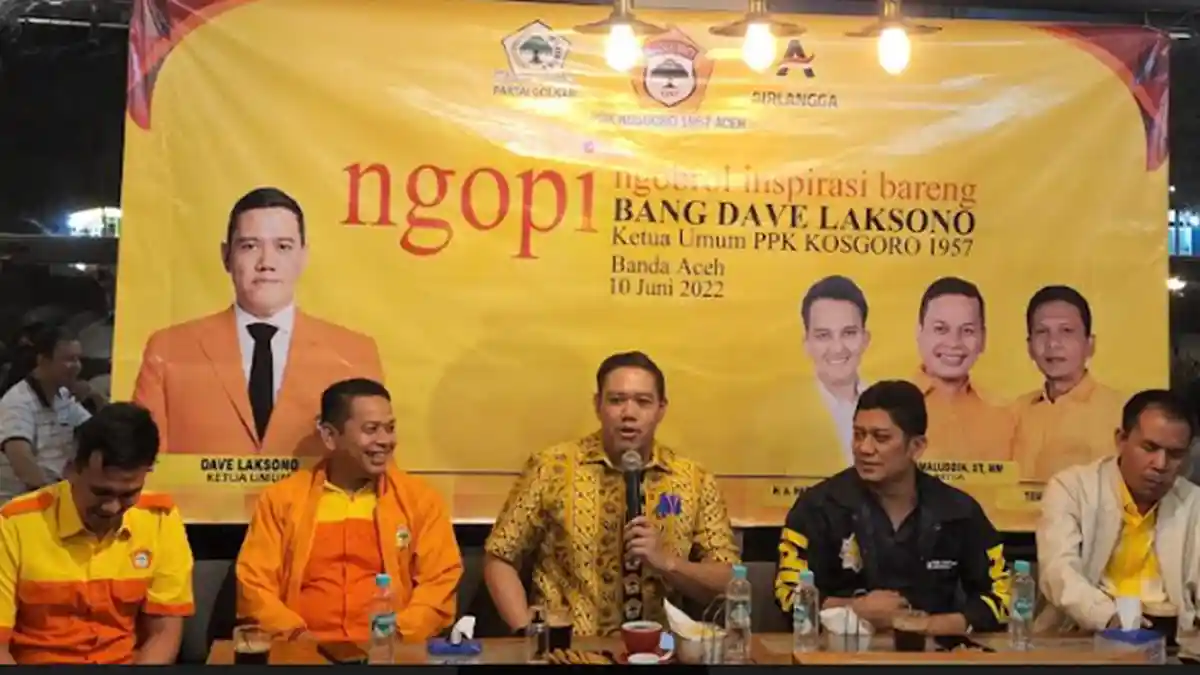 Ketua Umum PPK Kosgoro 1957 Dave Laksono Semangati Pemuda Aceh