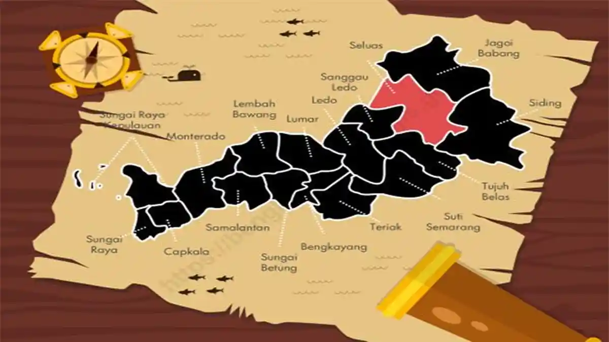 Batas Wilayah dan Profil Kecamatan Seluas Bengkayang Lengkap Daftar 6 Desa Kecamatan Seluas