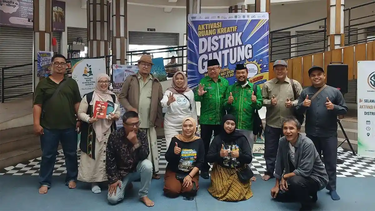 Baca Puisi di Pasar Gintung, Ruang Ekonomi jadi Ruang Kebudayaan
