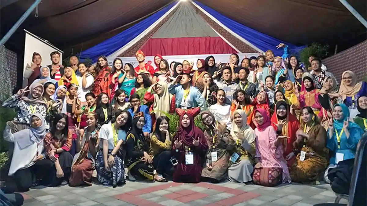 70 Peserta dari 10 Negara Ikuti Asia Pacific Youth Camp di Desa Pangotan Bangli